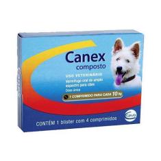 Imagem de Canex Composto 4 Comprimidos - Ceva