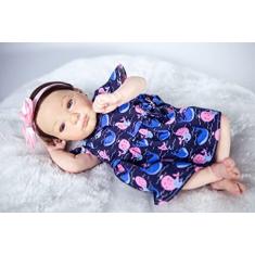 Imagem de Bebê Reborn Realista Sofia, Fofa, Morena