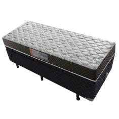 Imagem de Cama Box Baú Solteiro Colchão Mola Ensacada Acolchões + Box Poliéster 61x88x188