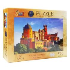 Imagem de Quebra-Cabeça Volta Ao Mundo Portugal - 500 Peças - Uriarte