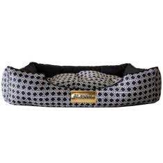 Imagem de Cama Retangular Luppet Preta Vime - Tam. G