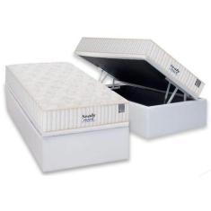 Imagem de Cama Box Baú Solteiro: Colchão Molas Masterpocket Ensacadas Sealy   Mi