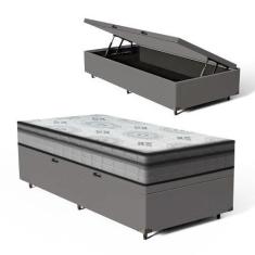 Imagem de Cama Box Baú Com Colchão Espuma D33 Pillow In Anjos Ortosleep Solteiro