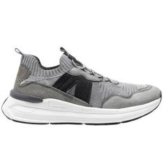 Imagem de Tênis Masculino Denim Brad Ultra Light Democrata- Cinza