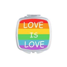 Imagem de Rainbow Gay LGBT Espelho portátil compacto bolso maquiagem dupla face