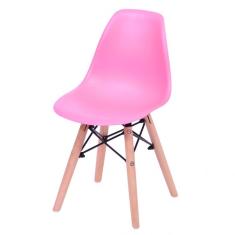 Imagem de Cadeira Infantil Base Madeira OR Design Rosa