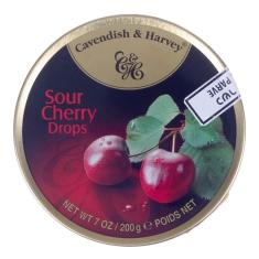 Imagem de Bala Sour Cherry Drops Cavendish & Harvey 200G