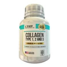 Imagem de Colágeno Tipo 1, 2 E 3 Com Vitamina C Caps 500Mg 60 Cápsulas - Lider S