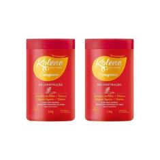 Imagem de Creme De Tratamento Kolene 1000G Reconstrucao - Kit Com 2Un