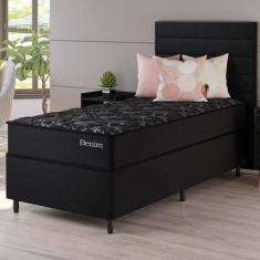 Imagem de Cama Box Solteiro Benim com Molas Ensacadas 88cmx188cmx63cm - Yescasa