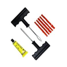 Imagem de Kit Reparos Pneu Metal Reparo Macarrão Profissional - EMB-UTILIT