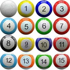 Imagem de MerainMe 16 peças de bola de sinuca grande bola de futebol recreativo Snookball snook bola Snooker jogo de futebol de rua esporte enorme bilhar piscina futebol festa jogo bola inflável