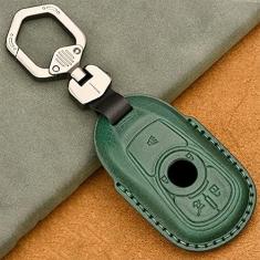 Imagem de TPHJRM Capa de chave do porta-chaves do carro em couro, apto para Buick GL8 ENCORE ENVISION NOVOS LACROSSE Acessórios para carro