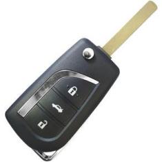 Imagem de Carcaça Chave Canivete Oca Toyota Corolla 2007 - 2015