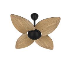 Imagem de Ventilador Teto Winds Preto 4 Pás Econômico Sala Ventax 127V