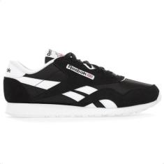 Imagem de Tênis Reebok Classic Nylon Preto E Branco - Masculino