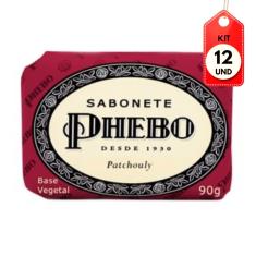 Imagem de Kit C/12 Phebo Patchouly Sabonete 90g