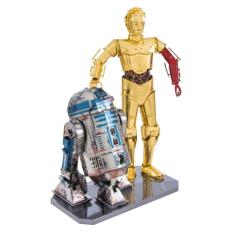 Imagem de Miniatura De Montar Metal Earth Star Wars C-3PO & R2-D2