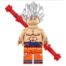 Imagem de Boneco Blocos De Montar Goku Superior Ultra Dragon Ball - Mega Block T