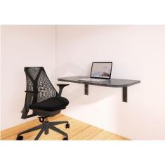 Imagem de Mesa Bancada Dobrável Escritório Suspensa Home Casa 90x40