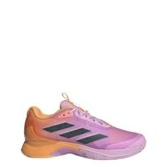 Imagem de adidas Avacourt 2 Tênis feminino, Laranja neblina/Legend Ivy/Bliss Lilac, 36