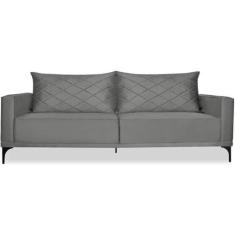 Imagem de Sofa Living 3 Lugares Nori 200cm Veludo Deluxe 2938 Ezz