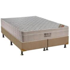 Imagem de Cama Box King: Colchão Molas Ensacadas Ortobom Superpocket Fort Airtec