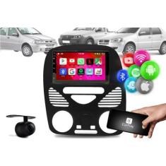 Imagem de Central Multimidia Android 12 Gps 2GB + Camera + Moldura PALIO FIRE G2