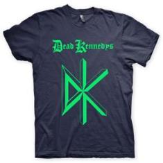 Imagem de Camiseta Dead Kennedys Marinho e Verde em Silk 100% Algodão