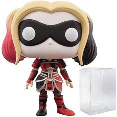 Imagem de Funko Pop! DC Heroes: Imperial Palace - boneco de vinil Harley Quinn (inclui capa protetora compatível com Pop Box)