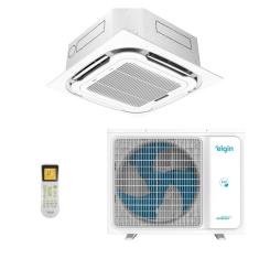 Imagem de Ar-Condicionado Split Cassete 4 Vias Inverter Plus R-32 Elgin 24.000 BTUs Só Frio 220V Monofásico