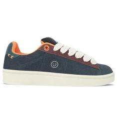 Imagem de Tênis West Coast X Orange 113 Unissex Camurça | Navy Beige-Unissex