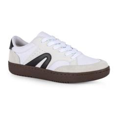 Imagem de Tenis Rainha Castle II,Branco/Preto/Marrom,44