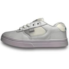 Imagem de Tênis Hocks Skate Flat Lite R11000302 Branco Iris-Masculino