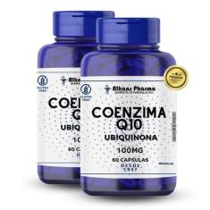 Imagem de Coenzima Q10 ( Ubiquinona ) 100 Mg 60 Cápsulas- 2 Unidades - Alkans