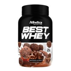 Imagem de Best Whey Isolado Hidrolisado 3W Brigadeiro 900g - Atlhetica - Atlheti