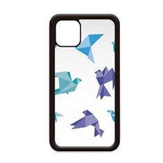 Imagem de Capa colorida origami padrão de pombo abstrato para iPhone 11 Pro Max para Apple Mobile Case Shell