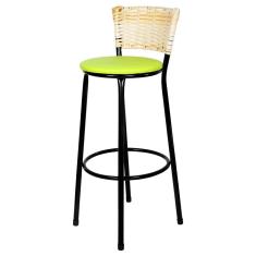 Imagem de Banqueta Alta Ratan Hawai  Palha