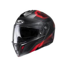 Imagem de Capacete Hjc I90 Lark Vermelho E Preto 59 F016