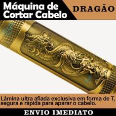 Imagem de Máquina de Cortar Cabelo Sem Fio Acabamento Perfeito Dragão Lâmina Ult