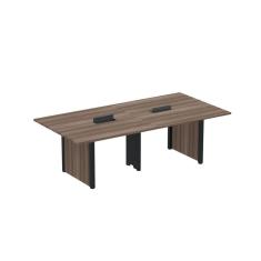 Imagem de Mesa de Reunião 2400x1200 Mrcpb2412pp Walnut/Preto
