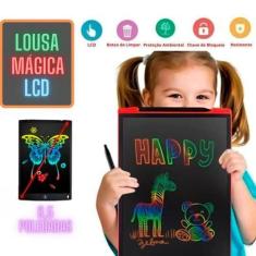 Imagem de Lousa Magica Infantil Digital 8,5 Lcd Tablet Desenho Preto - Good Luck