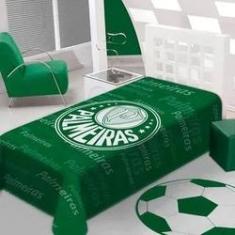 Imagem de Cobertor Raschel Solteiro Avanti Palestra SE Palmeiras Jolitex