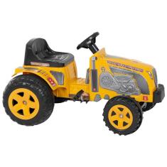 Imagem de Trator Infantil Biemme Fazendeiro a Pedal Amarelo - 318