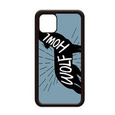 Imagem de Capa com desenho de animal de lobo preto natural para iPhone 11 Pro Max para Apple Mobile Case Shell