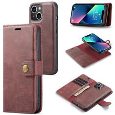 Imagem de Asuwish Capa de celular para iPhone 13 6,1 polegadas carteira magnética destacável com protetor de tela de vidro temperado flip compartimento para cartão iPhone13 5G i i-Phone i13 iPhone13 capa