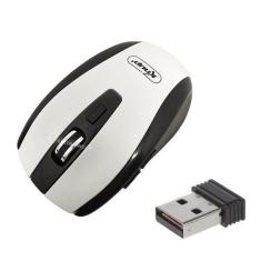 Imagem de Mouse Sem Fio 10m Alcance Usb Óptico Com 6 Botões Rápido KPMU403 - Knu