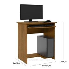 Imagem de Mesa Para Computador Ou Notbook Flórida Cor Freijó - Comprar Moveis Em