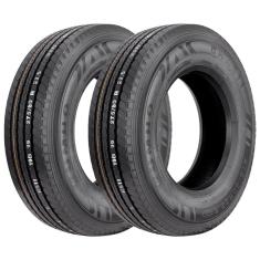 Imagem de Jogo 2 Pneus Kumho Aro 22.5 KRS11 295/80R22.5 152/148M 16 Lonas