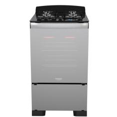 Imagem de Fogão de Piso Dako Diplomata Glass Grill Style 4 Bocas Acendimento Superautomático Grill